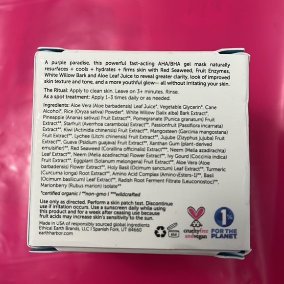Earth Harbor GLOW JUICE refining enzyme mask - Picture 9 of 11